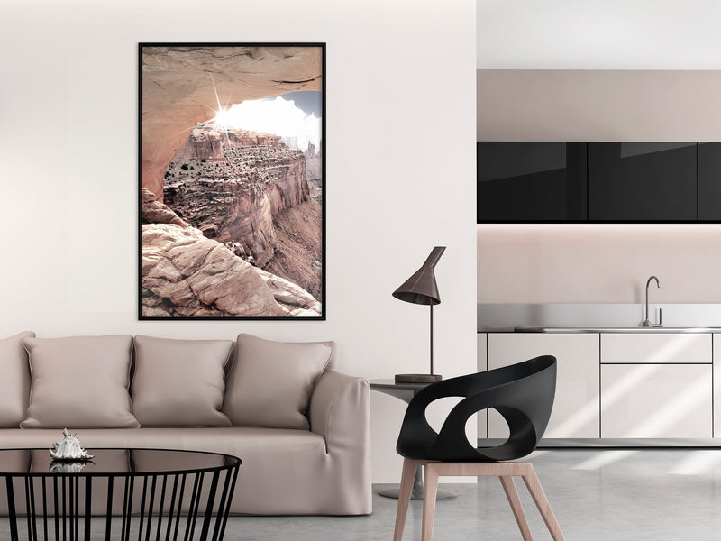 Poster - Beauty of the Canyon  - zwart