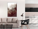 Poster - Forest Fog  - wit