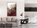 Poster - Forest Fog  - goud