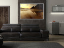 Poster - Fog Over the Water  - wit