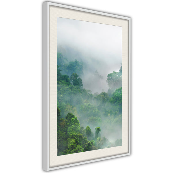 Poster - Green Lungs of the Earth I  - wit passepartout