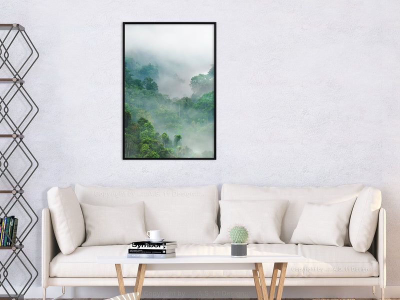 Poster - Green Lungs of the Earth I  - zwart