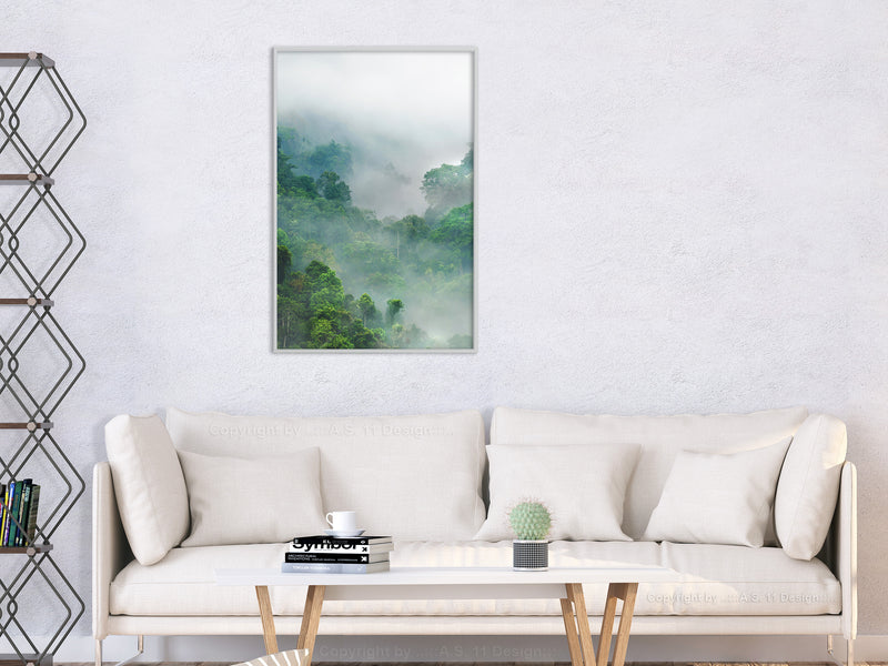Poster - Green Lungs of the Earth I  - wit