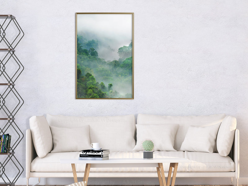 Poster - Green Lungs of the Earth I  - goud