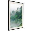 Poster - Green Lungs of the Earth II  - zwart passepartout