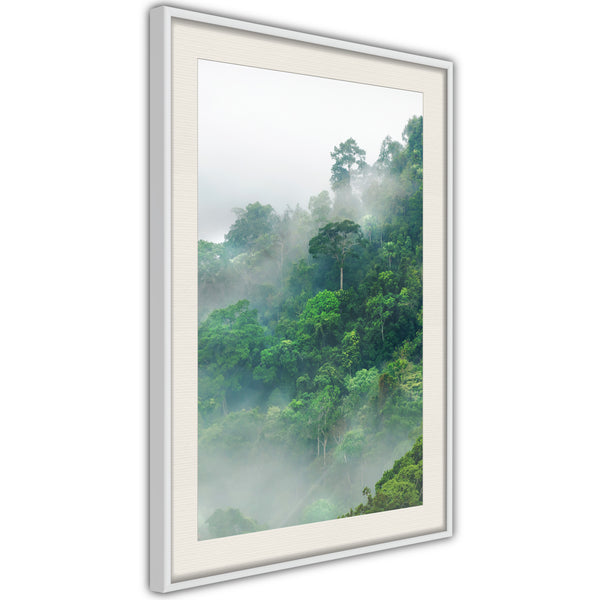 Poster - Green Lungs of the Earth II  - wit passepartout