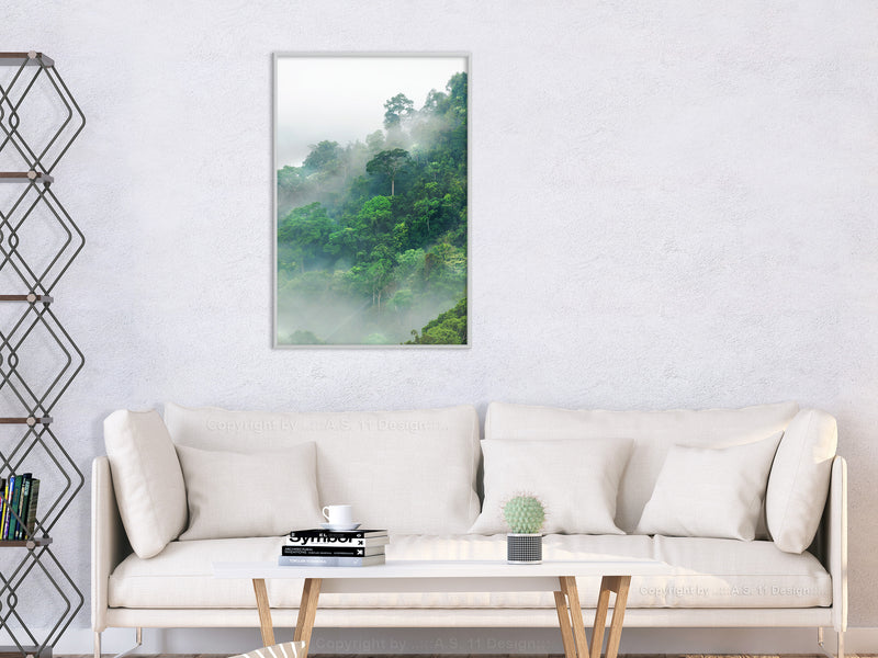 Poster - Green Lungs of the Earth II  - wit