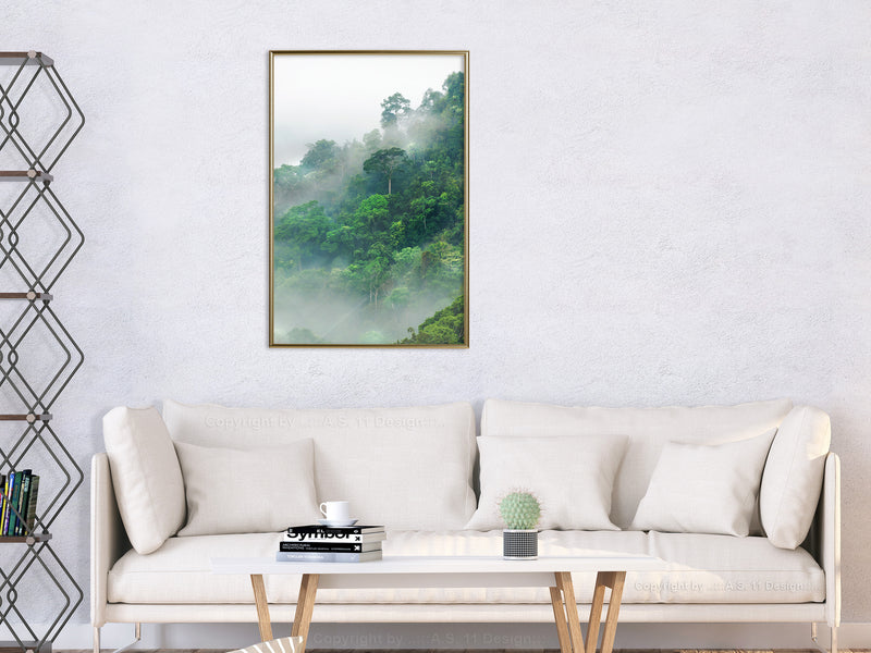 Poster - Green Lungs of the Earth II  - goud