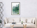 Poster - Green Lungs of the Earth II  - zwart passepartout