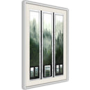 Poster - Eternal Forest  Triptych  - wit passepartout