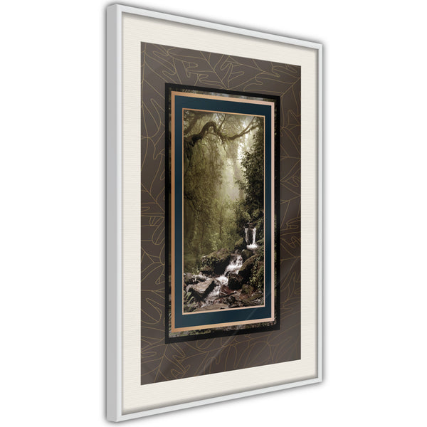 Poster - Magical Place  - wit passepartout