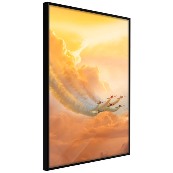 Poster - Flight Formation  - zwart