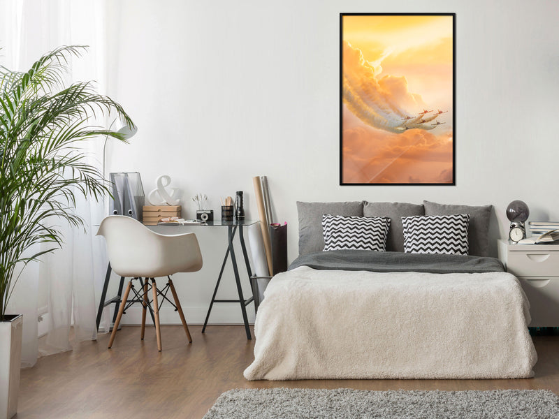 Poster - Flight Formation  - zwart
