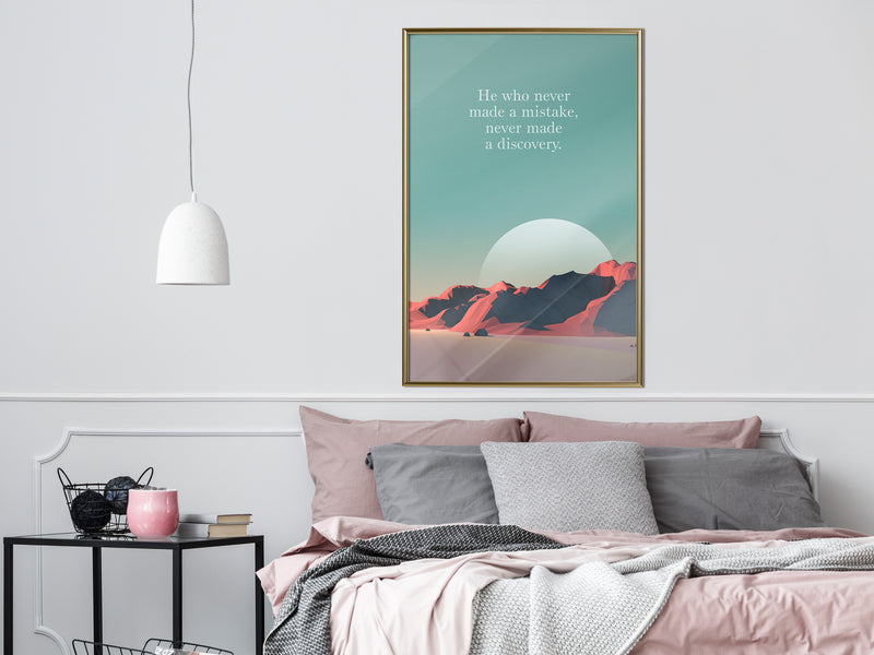 Poster - Discovery  - goud