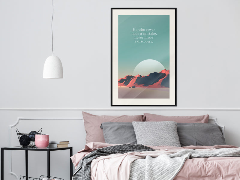 Poster - Discovery  - zwart passepartout