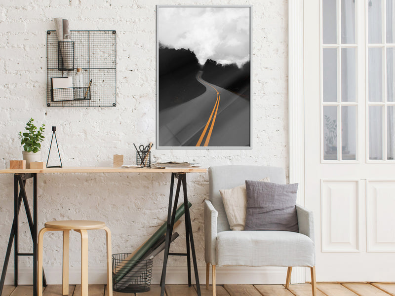 Poster - Road Into the Unknown  - wit