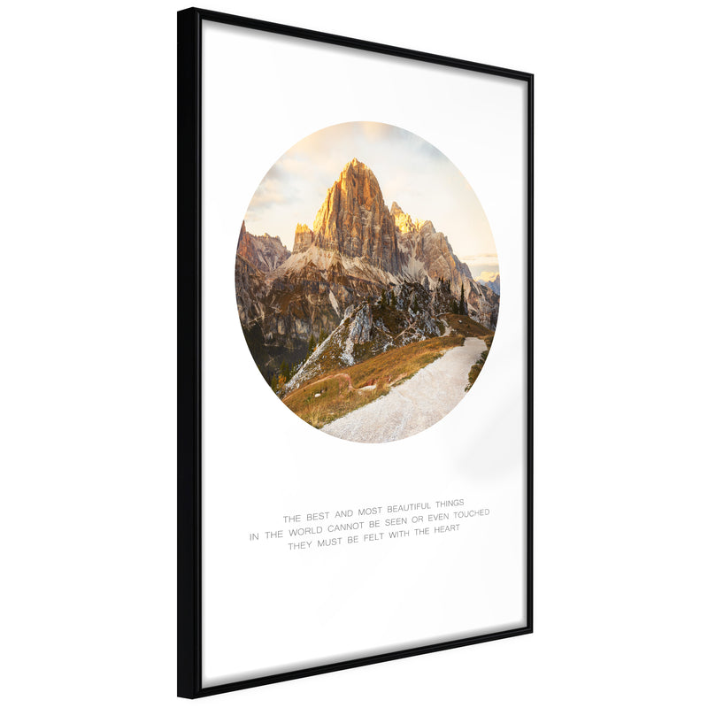 Poster - Peak of Dreams  - zwart