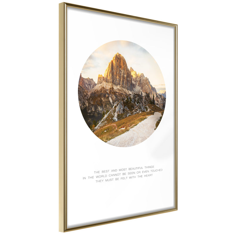 Poster - Peak of Dreams  - goud