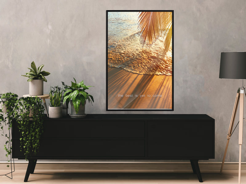 Poster - Beach of Dreams  - zwart