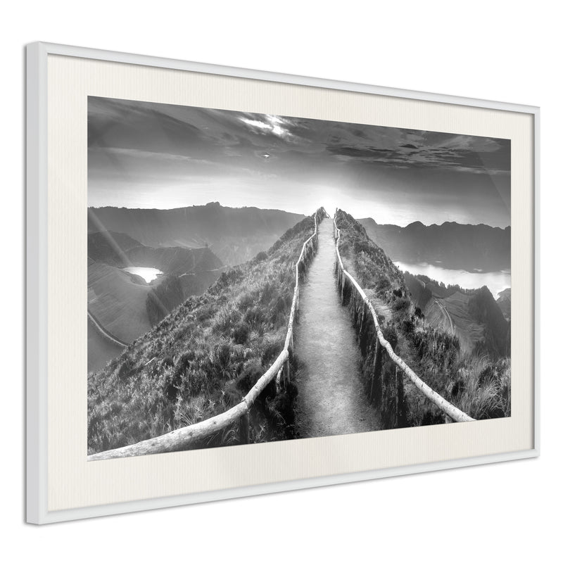 Poster - Horizon  - wit passepartout