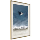 Poster - To The Shore  - goud passepartout