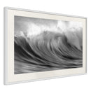 Poster - Big Wave  - wit passepartout