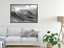 Poster - Big Wave  - zwart