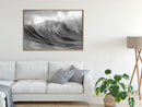 Poster - Big Wave  - goud