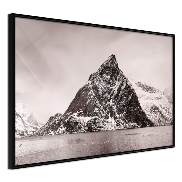 Poster - Stark Landscape  - zwart