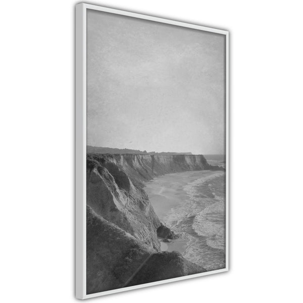 Poster - Sea Against the Land  - wit
