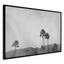 Poster - Sky of California  - zwart