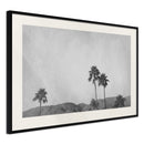 Poster - Sky of California  - zwart passepartout