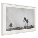 Poster - Sky of California  - wit passepartout