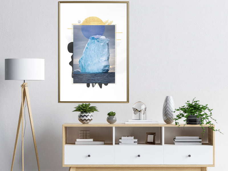 Poster - Tip of the Iceberg  - goud