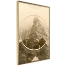 Poster - Unconquered Peak  - goud