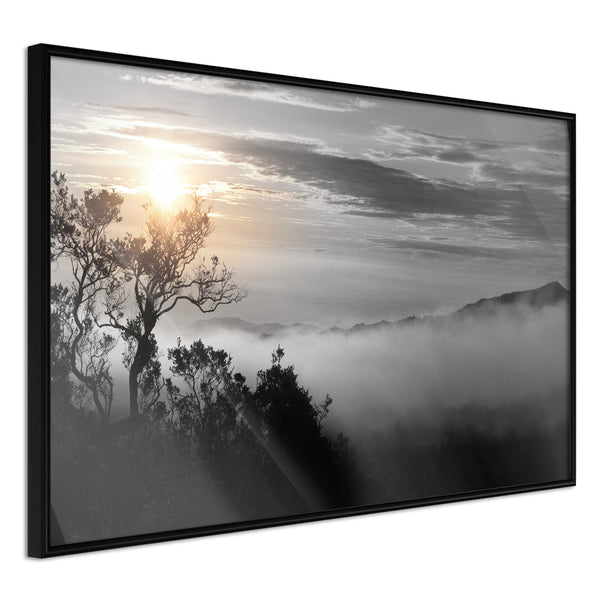 Poster - Fog Valley  - zwart