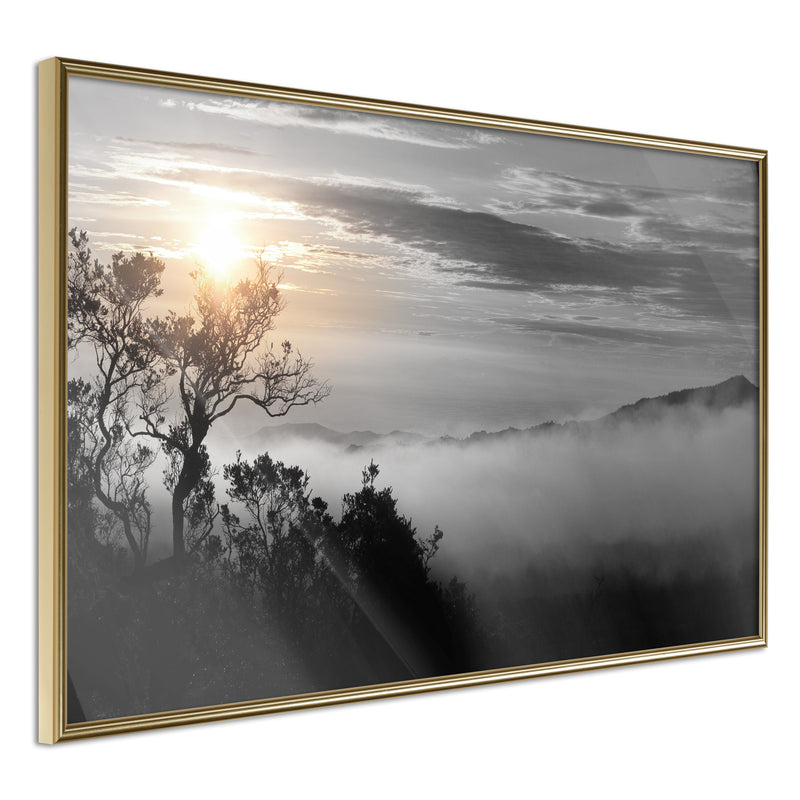 Poster - Fog Valley  - goud