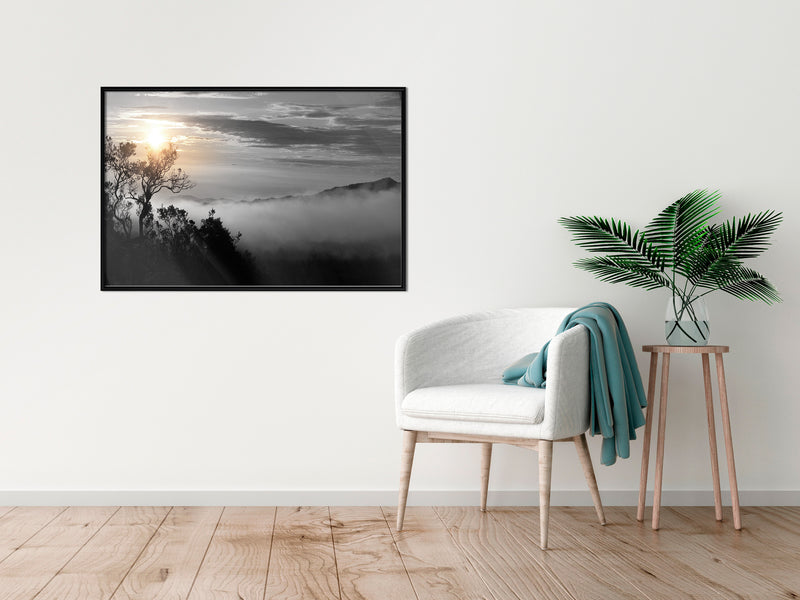 Poster - Fog Valley  - zwart
