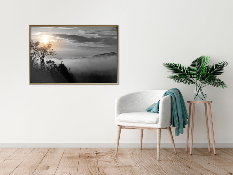 Poster - Fog Valley  - goud