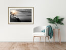 Poster - Fog Valley  - goud passepartout