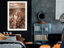 Poster - Prayer for Rain  - zwart passepartout