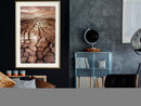 Poster - Prayer for Rain  - goud passepartout
