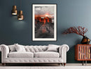 Poster - Power of Nature  - zwart passepartout