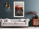 Poster - Power of Nature  - goud passepartout