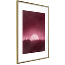 Poster - Moonrise  - goud