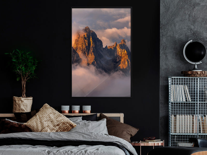 Poster - To Reach the Clouds  - zwart