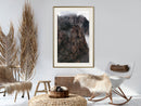 Poster - Mountain Ridge  - goud passepartout