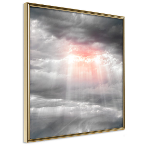 Poster - Sign from Heaven  - goud