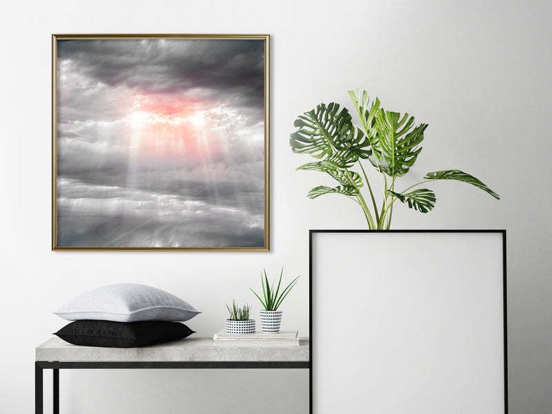 Poster - Sign from Heaven  - goud