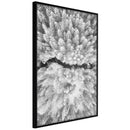 Poster - Frost Land  - zwart